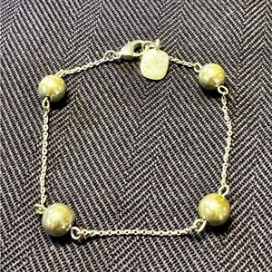 Simple Silver Ralph Lauren Bracelet